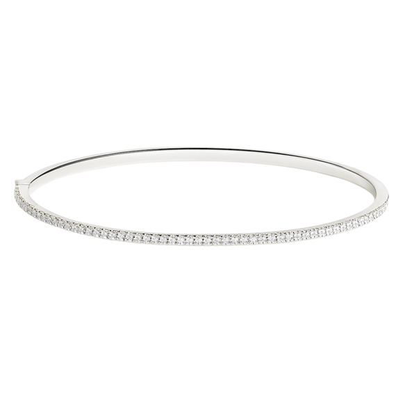 Sparkle Bangle Silver