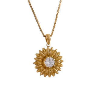 Sunflower Necklace