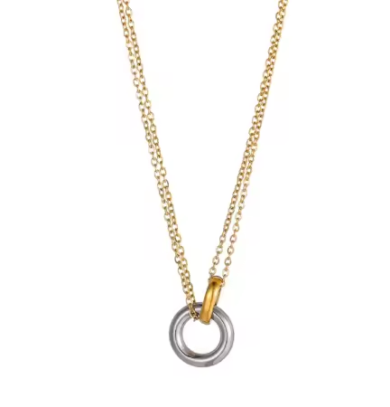 Unity Necklace Two Tone