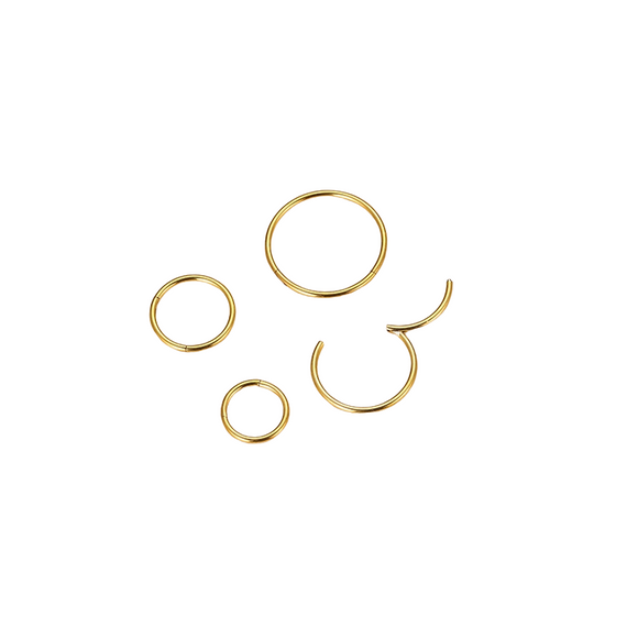 8mm Simple Hoop