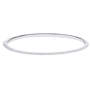Sparkle Bangle Silver