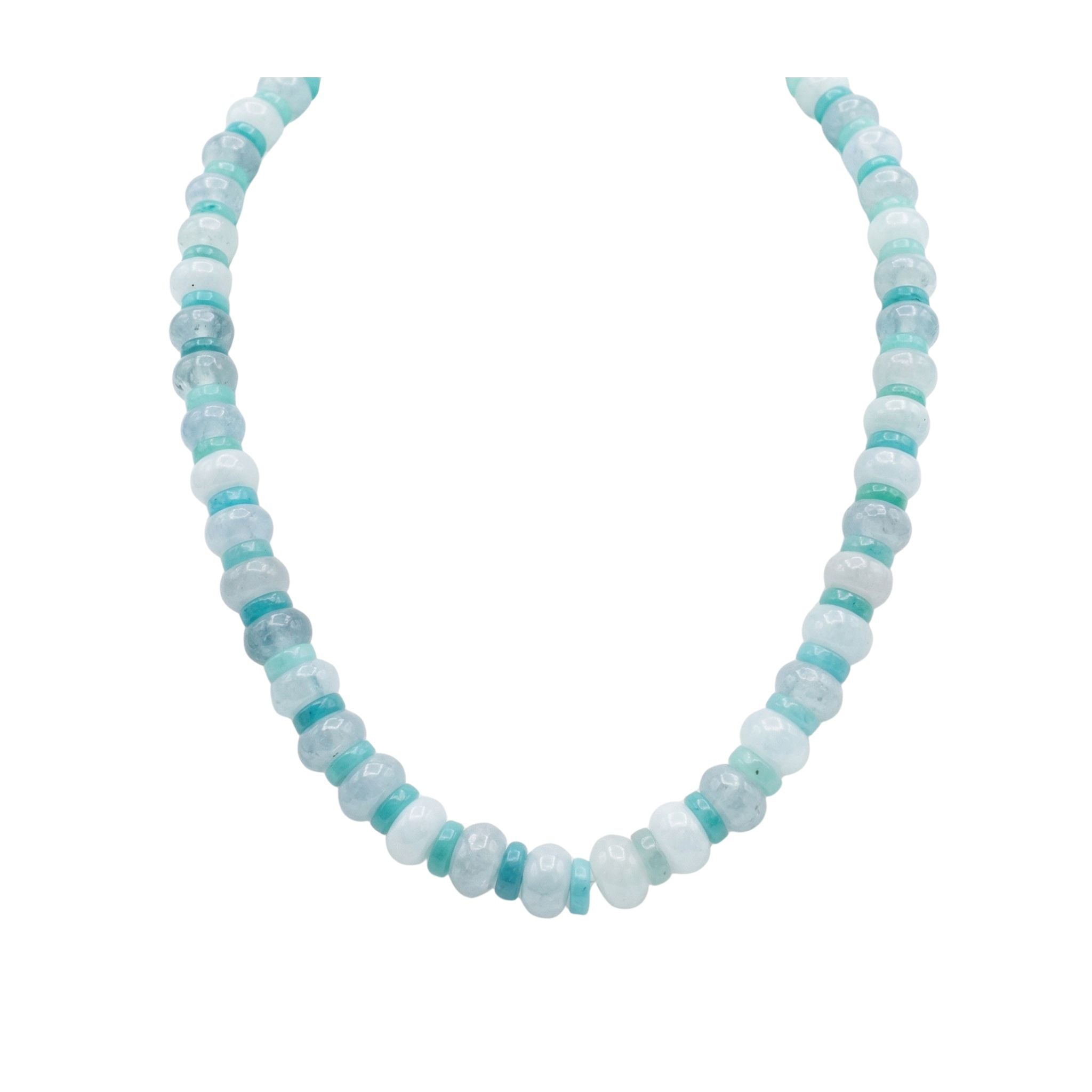 Blue Natural Stone Necklace