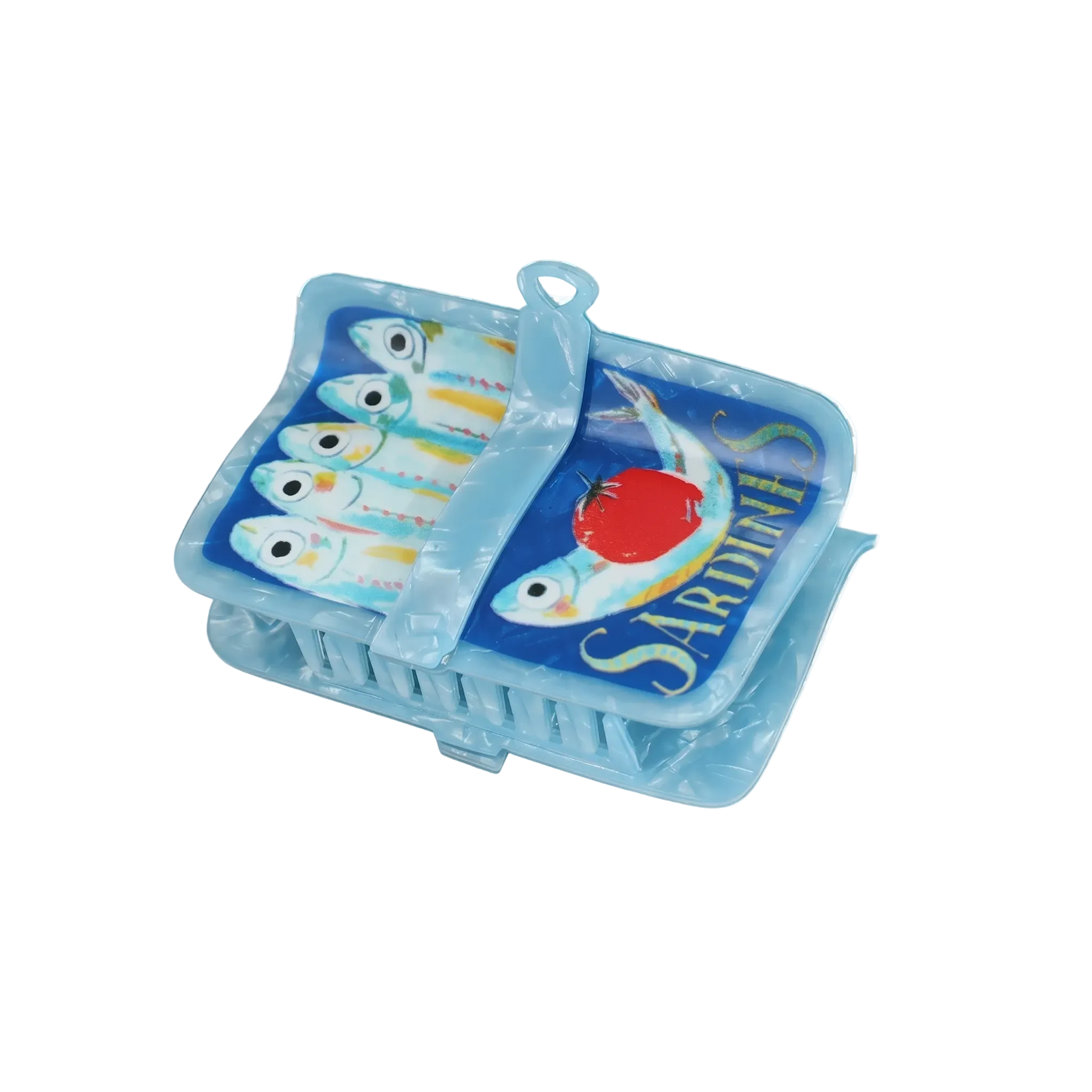Sardines hair clip