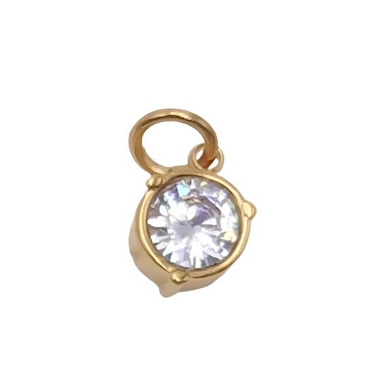 Birthstone Charm 8mm