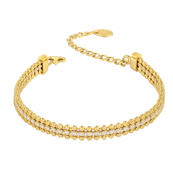 Bead Tennis Bracelet