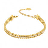 Bead Tennis Bracelet