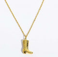 Cowboy Boot Necklace