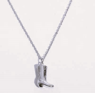 Cowboy Boot Necklace