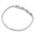 Diamond (sim) 3.5 Ct Tennis-Silver