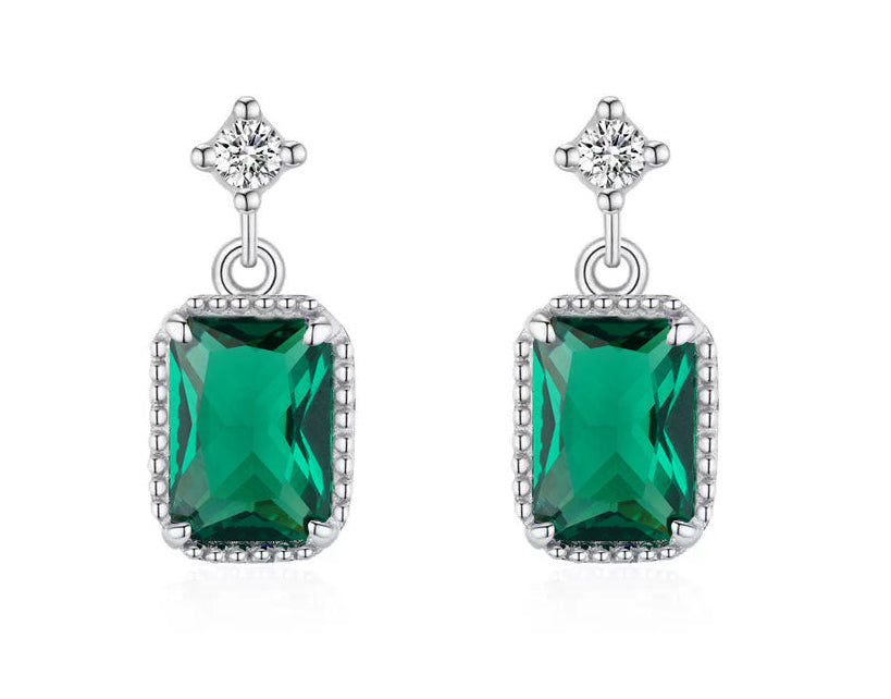 Emerald Green Deco Drops