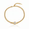 Empress Two-Tone Coin Necklace