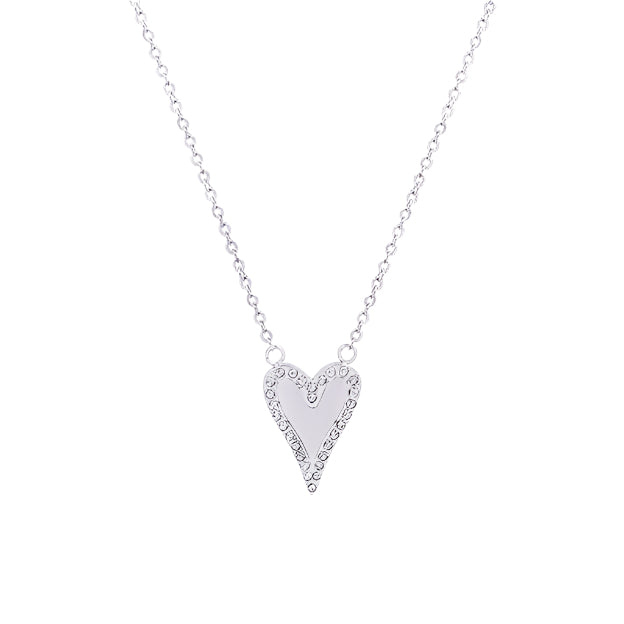 Endless Love Necklace Silver
