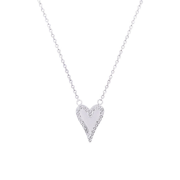 Endless Love Necklace Silver