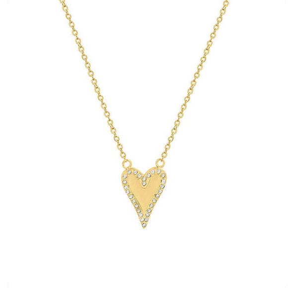 Endless Love Necklace Gold