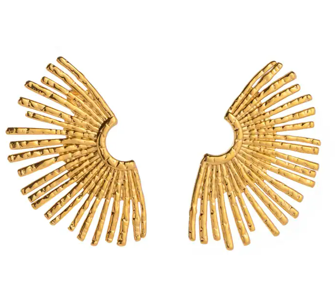 Fan Earrings