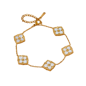 French Cross Bracelet