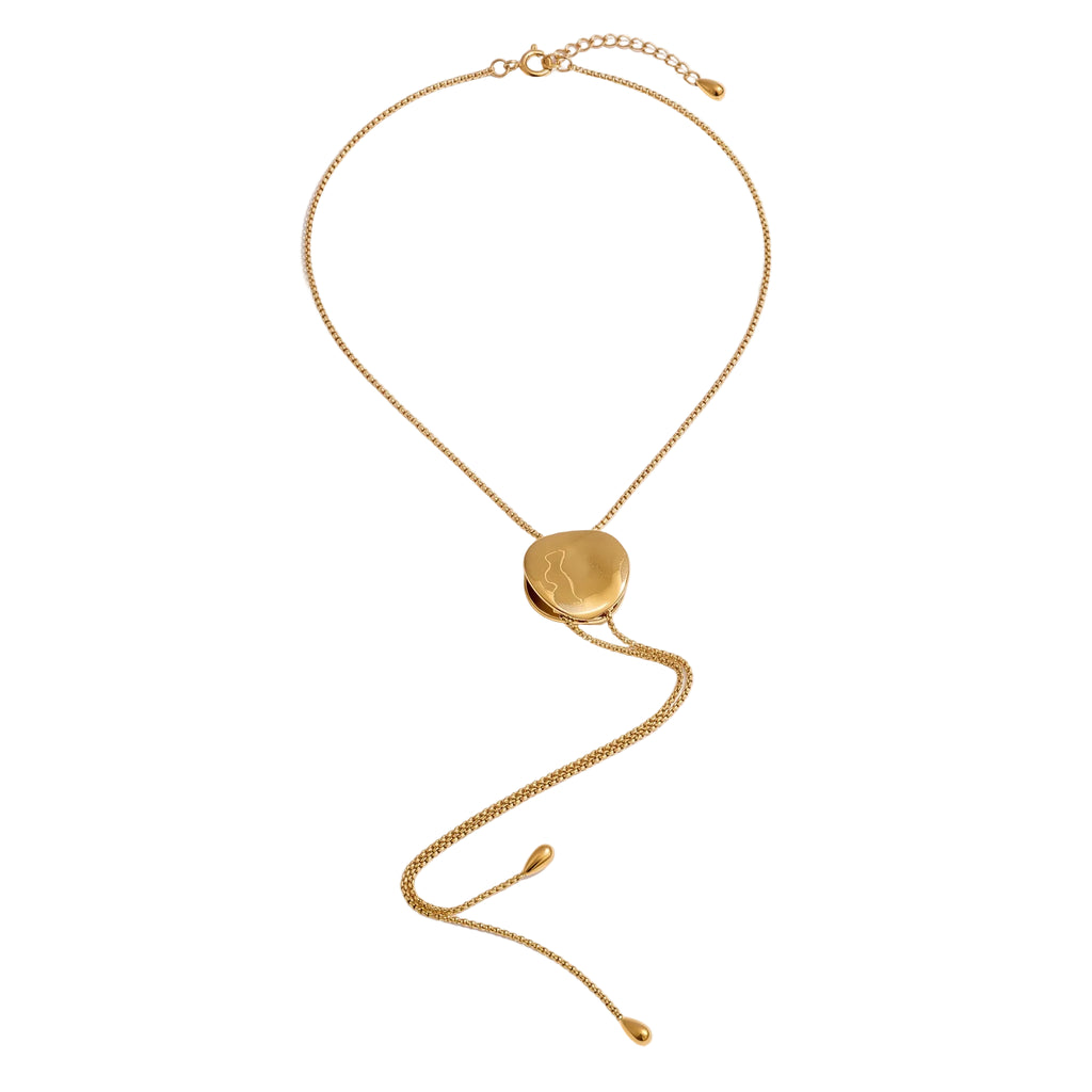 waterproof gold necklace