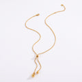 gold waterproof necklace