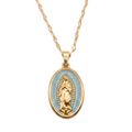 mary pendent necklace