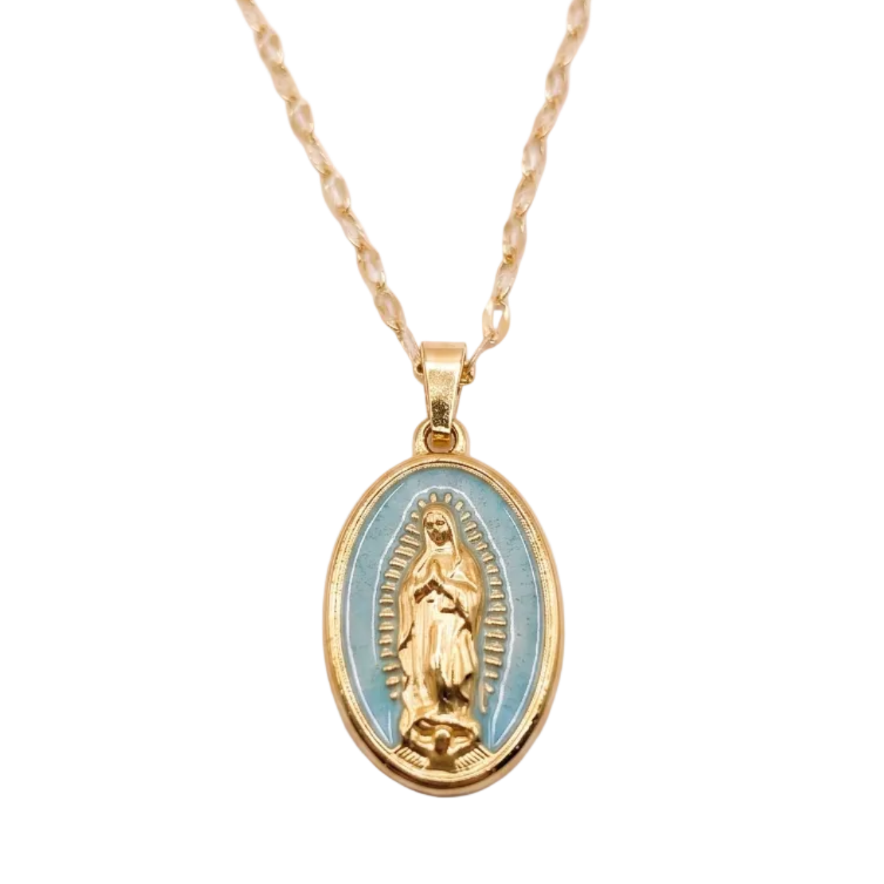 mary pendent necklace