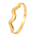 waterproof gold bangle