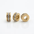 G1-  7mm Gold and Diamond Spacer