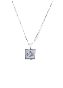Honey Bee on Pearl Necklace
