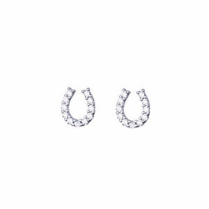 Horseshoe Stud Silver