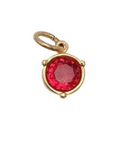 Birthstone Charm 8mm