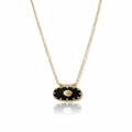 Midnight Onyx Sunburst Necklace