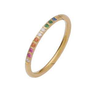 Whisper Thin Rainbow Band