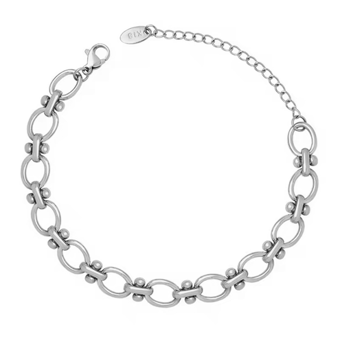 Regal Link Silver Bracelet