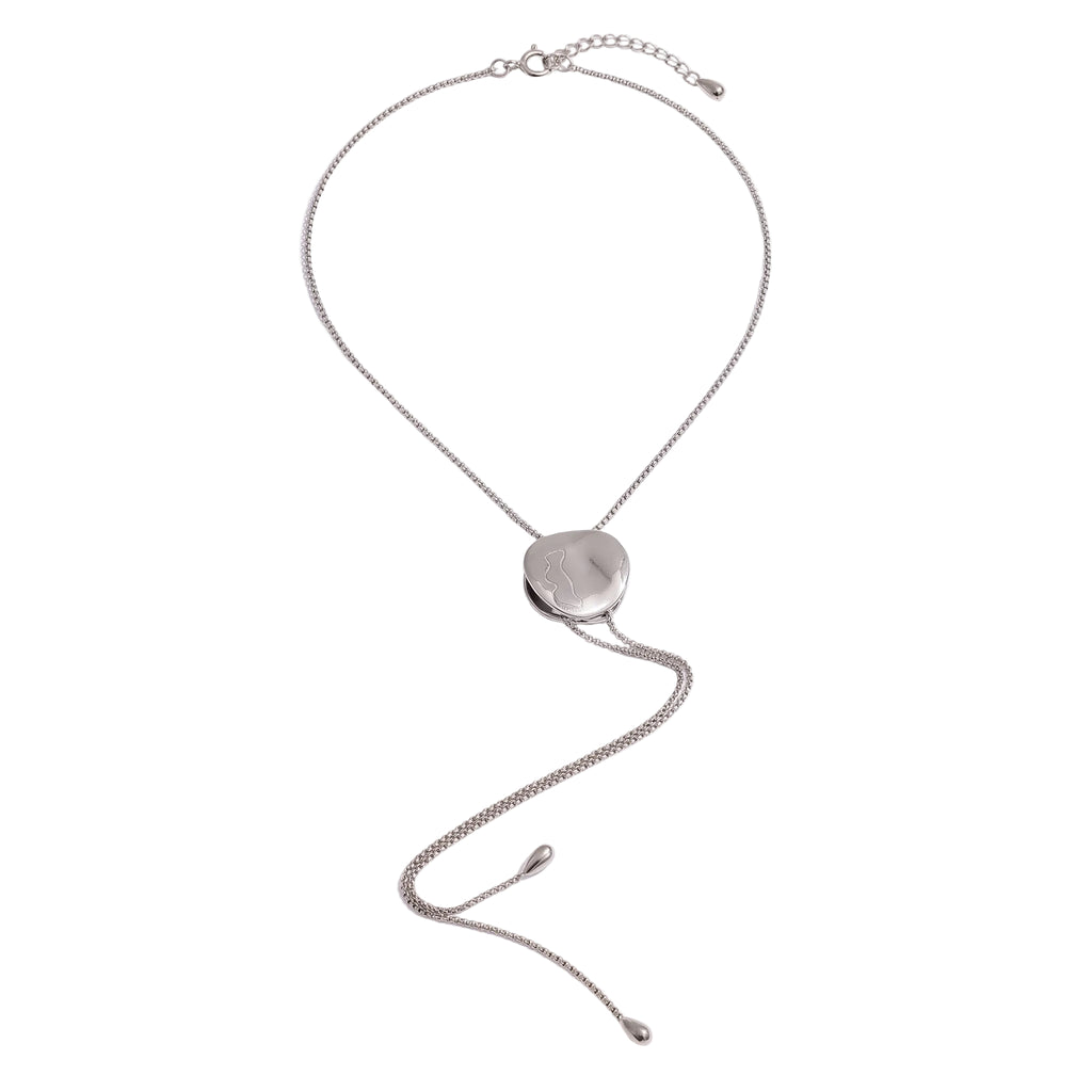 waterproof silver necklace