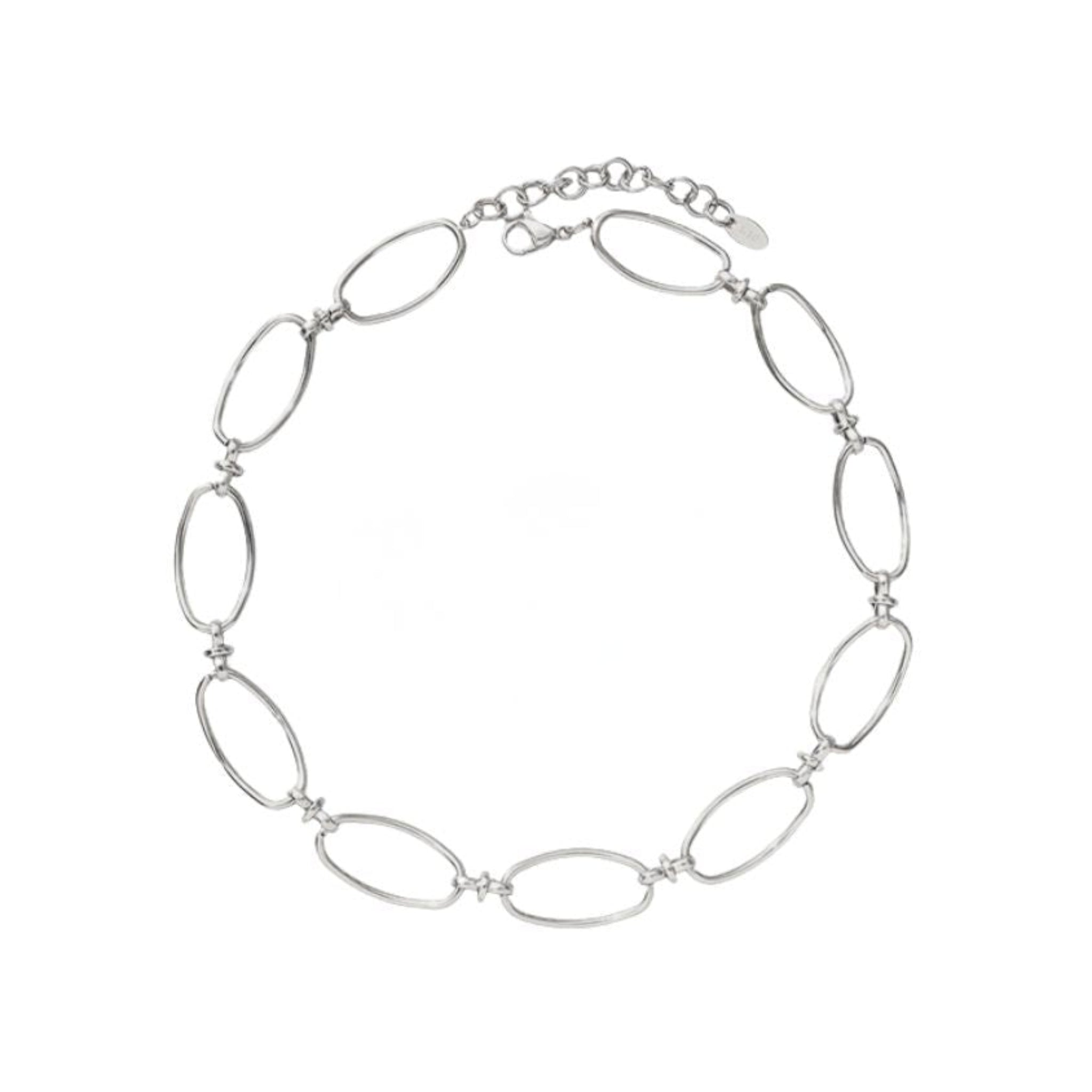 silver waterproof chain necklace