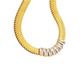 Baguette Herringbone Choker