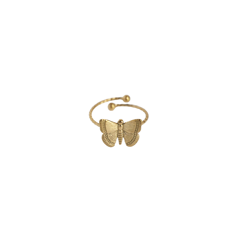Butterfly Adjustable Ring