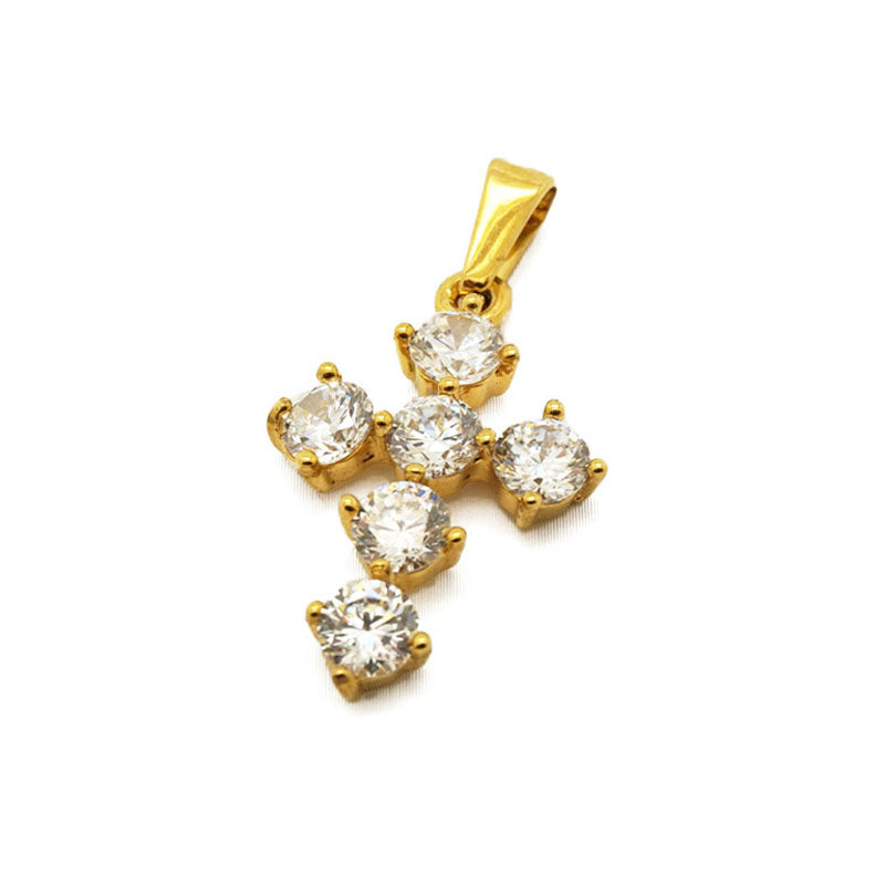 Diamond (Simulated) Cross - 2.25 Carat