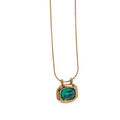East West Emerald Necklace