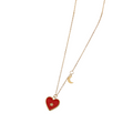 Red Enamel Heart
