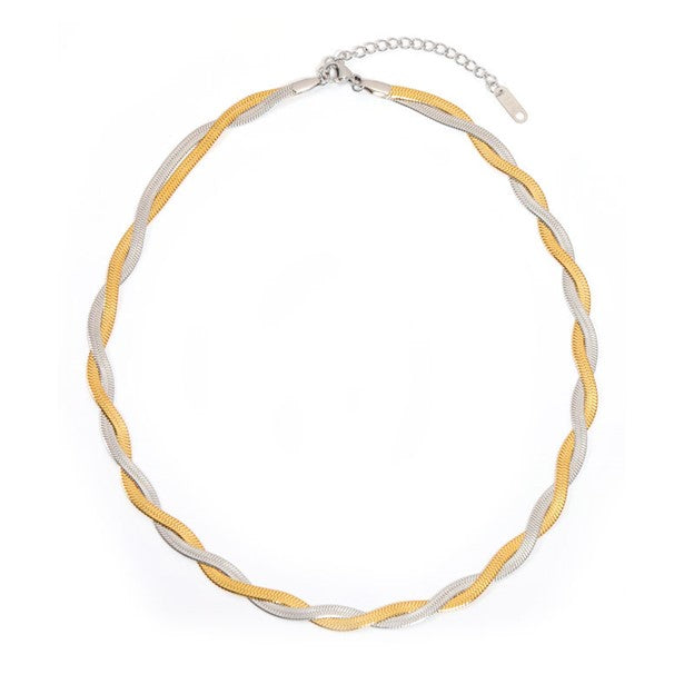 Braided Double Herrinbone
