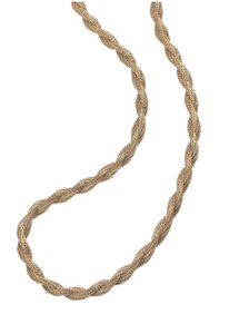 Satin Rope Braid Necklace